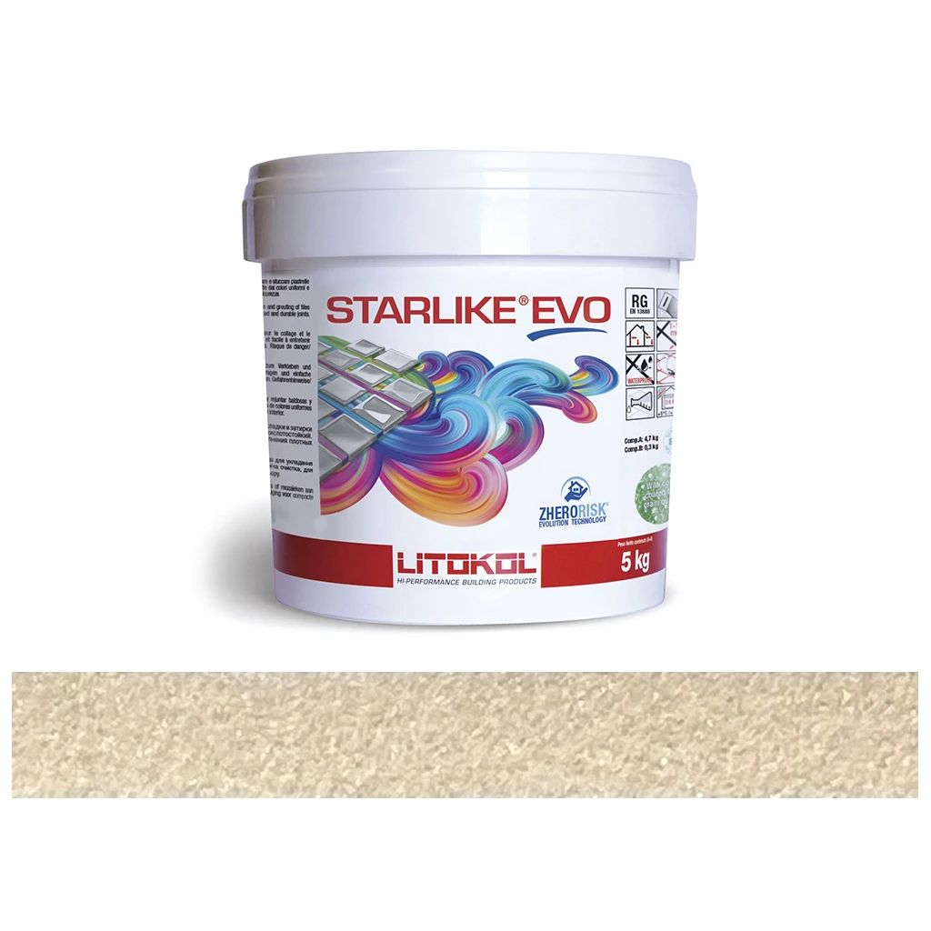 5 kg LITOKOL STARLIKE EVO Travertino epoxy gyanta