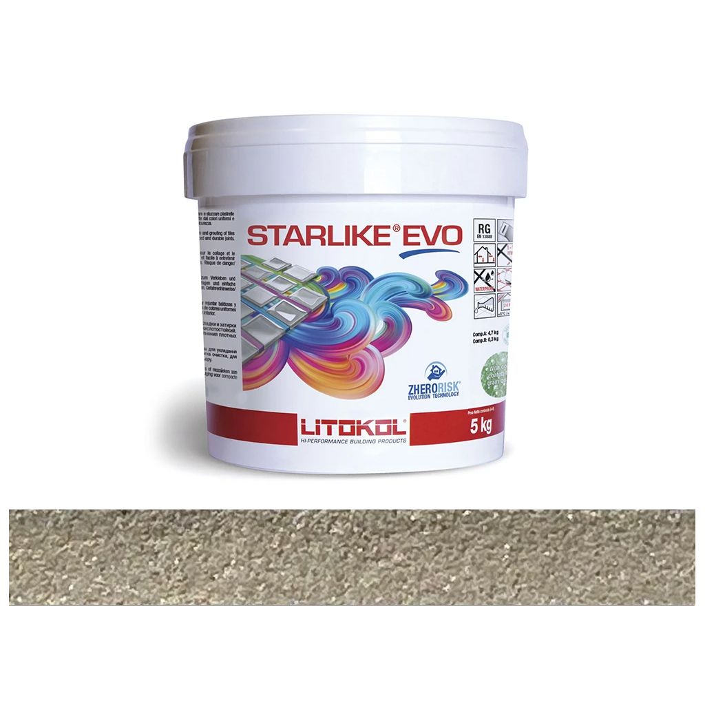 5 kg LITOKOL STARLIKE EVO Tortora epoxy gyanta