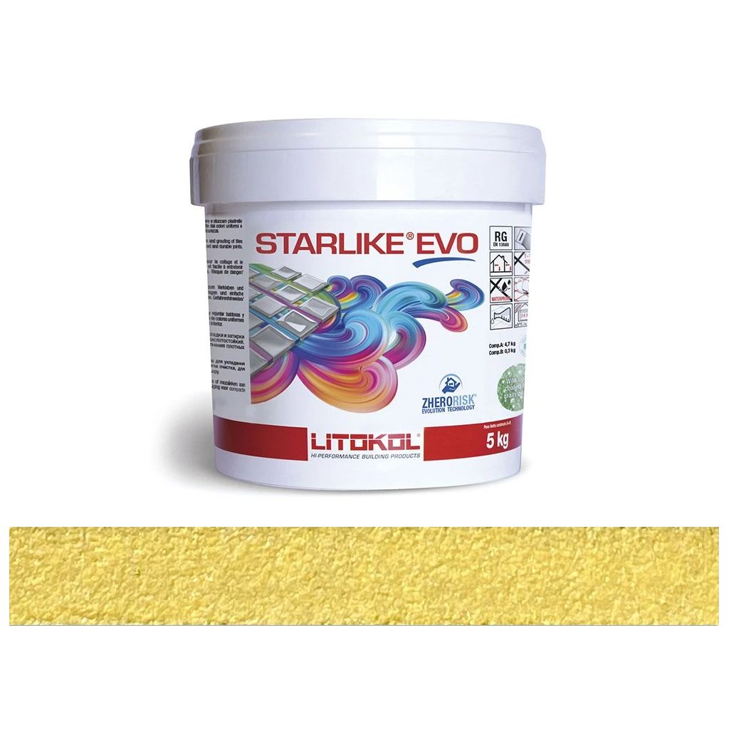 LITOKOL STARLIKE EVO Giallo Vaniglia epoxy gyanta