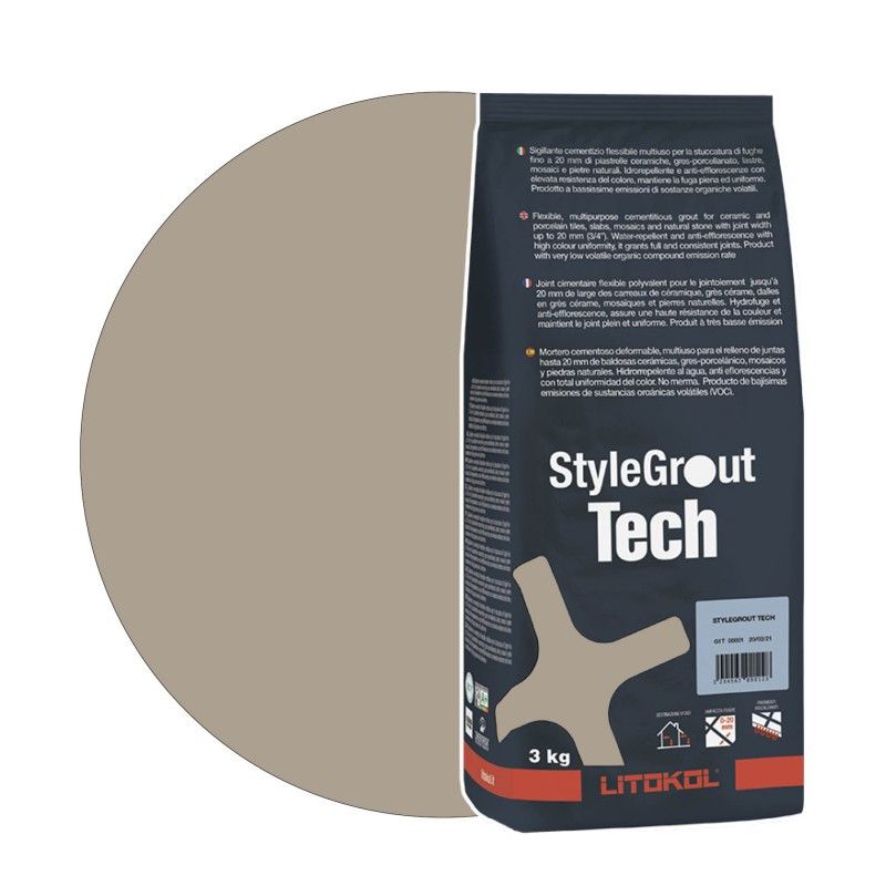 LITOKOL STYLEGROUT Tech Grey 1