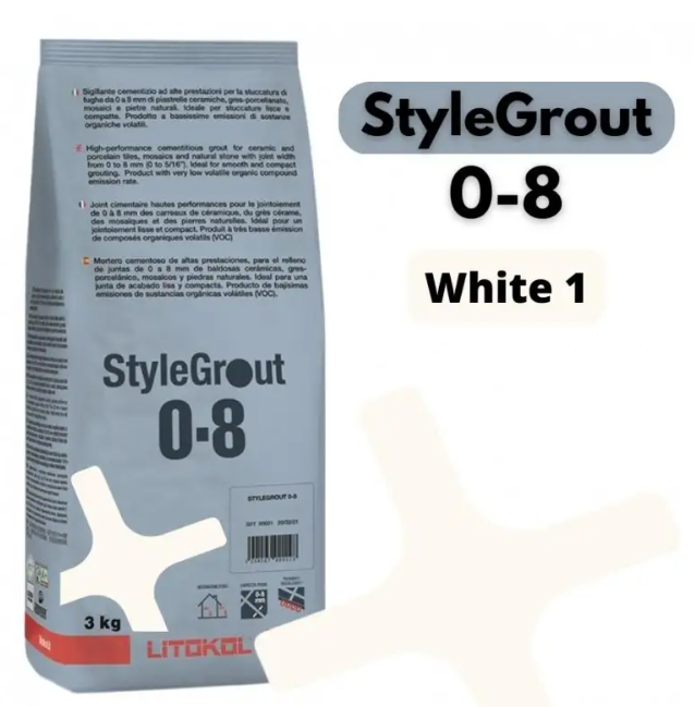 LITOKOL STYLEGROUT White 1