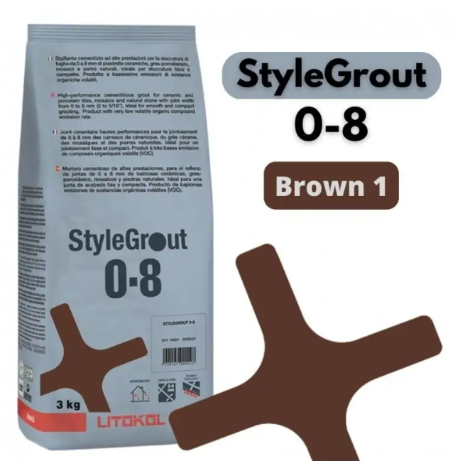 LITOKOL STYLEGROUT Brown 1