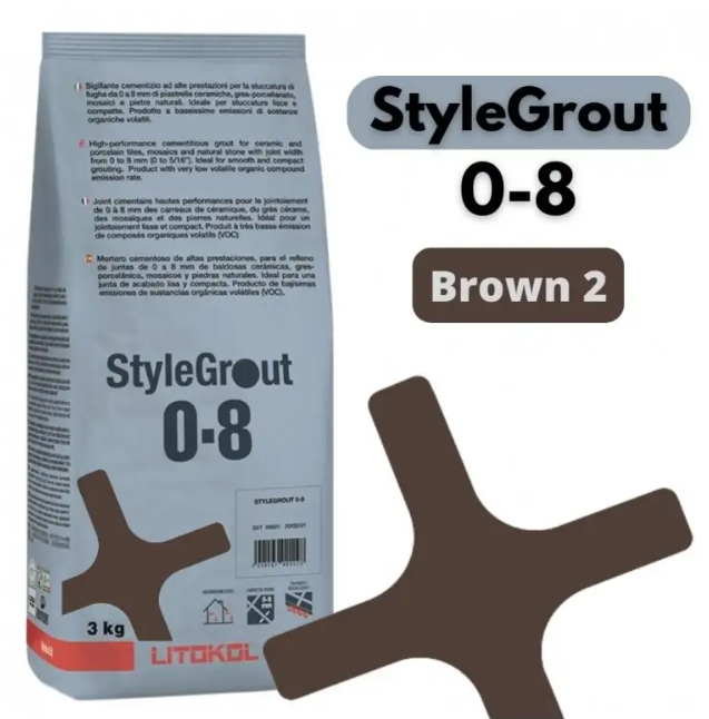 LITOKOL STYLEGROUT Brown 2