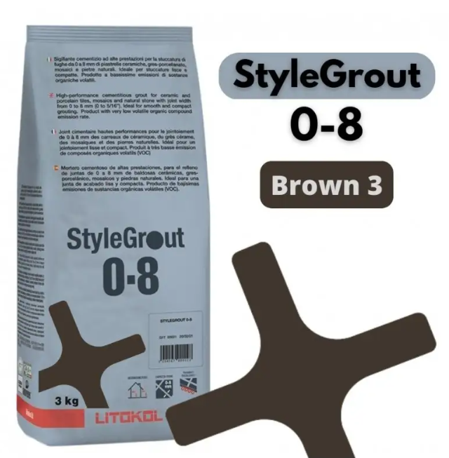 LITOKOL STYLEGROUT Brown 3