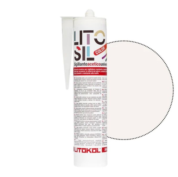 Litosil Color White 2 tört fehér Szilikon.