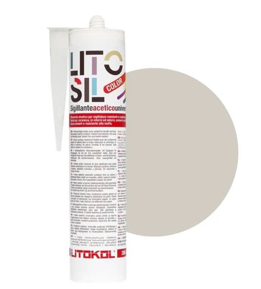 Litosil Color Silver 1 Ezüst színű Szilikon.