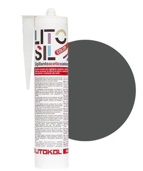 Litosil Color Black 1 Fekete színű Szilikon.