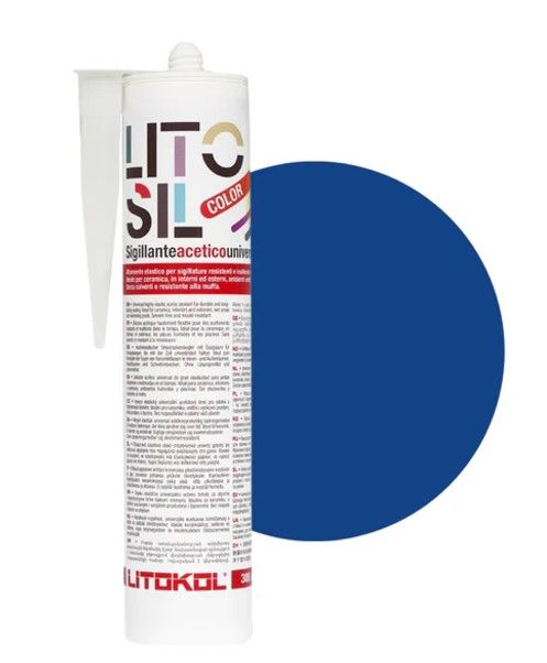 Litosil Color Blue 6 Kék színű Szilikon.