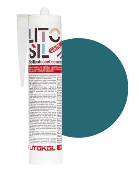 Litosil Color Blue 8 Kék színű Szilikon.