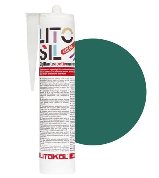 Litosil Color Green 3 Zöld színű Szilikon.