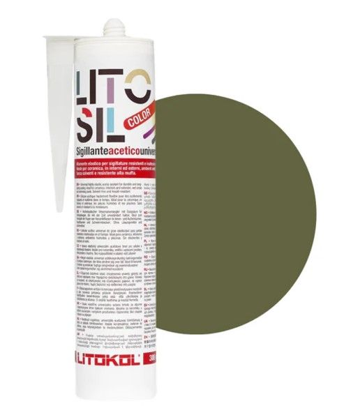 Litosil Color Green 4 Zöld színű Szilikon.