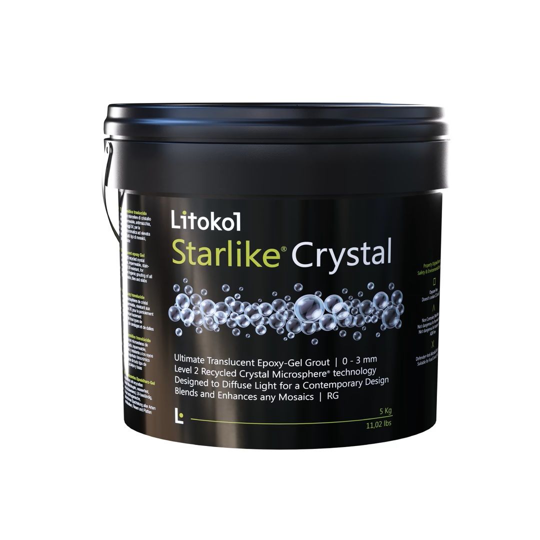 2,5 kg LITOKOL STARLIKE EVO CRYSTAL SZÍNTELEN EPOXY GYANTA FUGÁZÓ